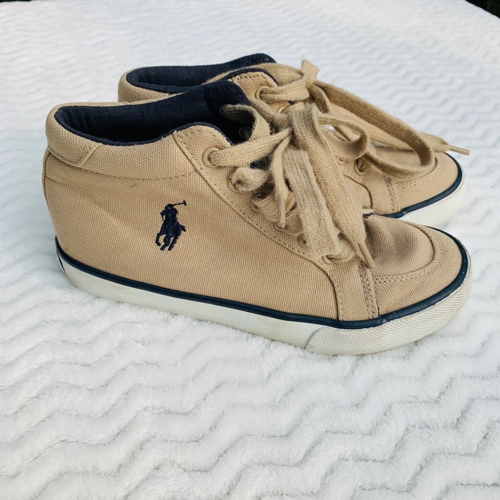 Boys Polo Ralph Lauren high top sneaker